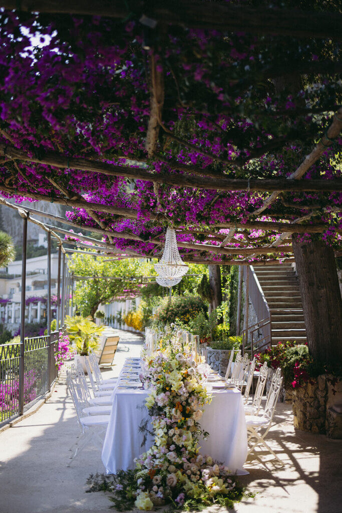 AMALFI COAST WEDDING RECEPTION
