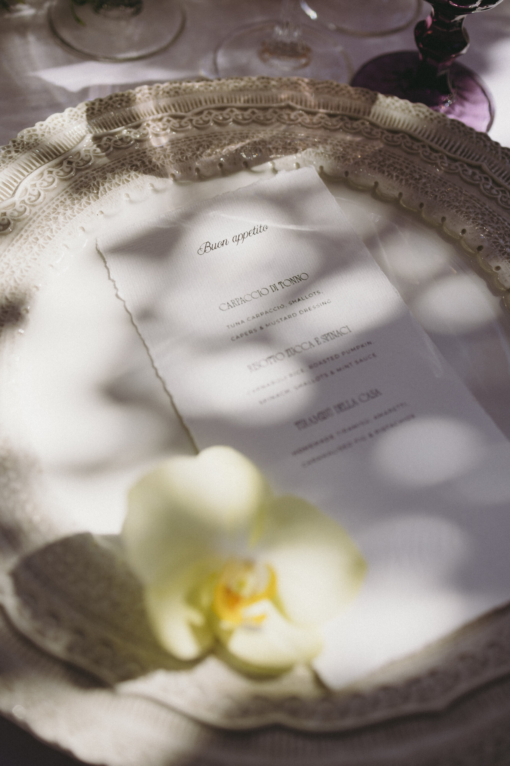 The Art of Luxury Wedding Menus | Considered Dining